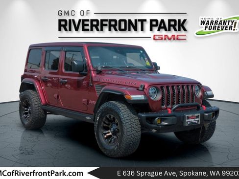 Used 2021 Jeep Wrangler Unlimited Rubicon AWD/4WD image 1