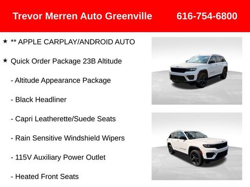 Used 2024 Jeep Grand Cherokee Altitude AWD/4WD image 19