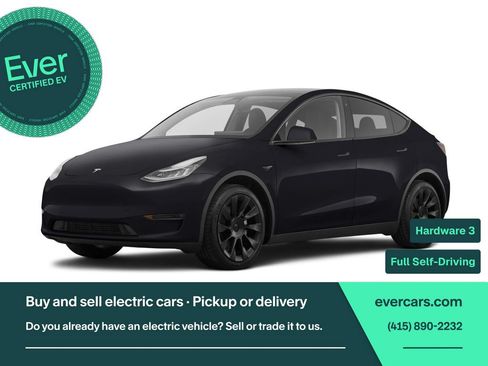 Used 2023 Tesla Model Y Long Range AWD/4WD image 1