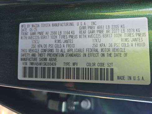 Used 2025 MAZDA CX-50 AWD 2.5 S w/ Cargo Package image 38