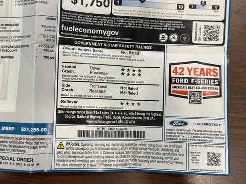 Used 2019 Ford F150 XL w/ Equipment Group 101A Mid RWD image 26