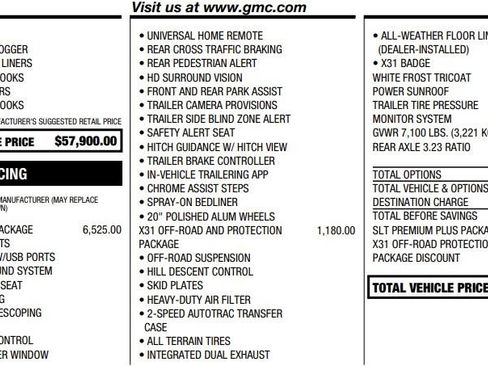 Certified 2024 GMC Sierra 1500 SLT w/ SLT Premium Plus Package AWD/4WD image 2