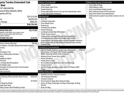 Used 2011 Toyota Tundra 4x4 Double Cab w/ TRD Off-Road Pkg image 2