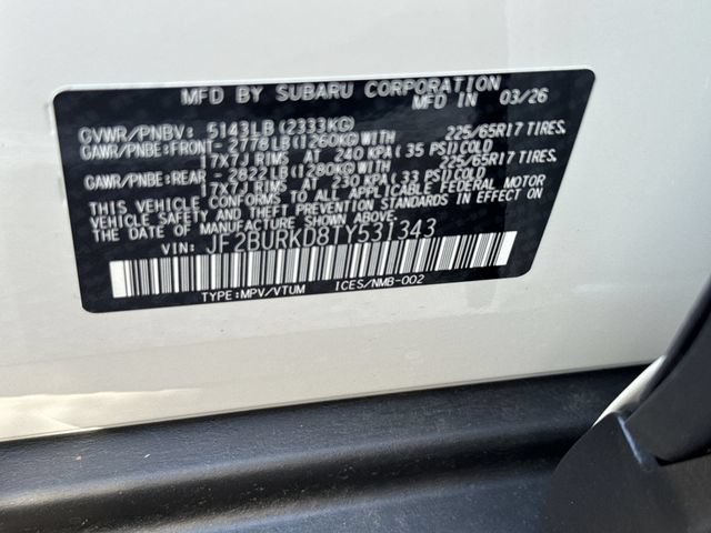 New 2026 Subaru Outback Wilderness AWD/4WD image 28