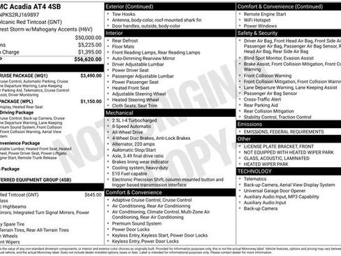 Used 2024 GMC Acadia AT4 w/ Super Cruise Package image 30