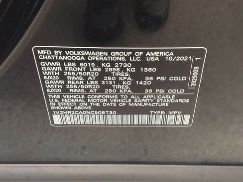 Used 2022 Volkswagen Atlas SE AWD/4WD image 33
