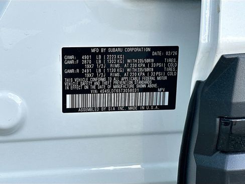 New 2026 Subaru Forester Touring image 33