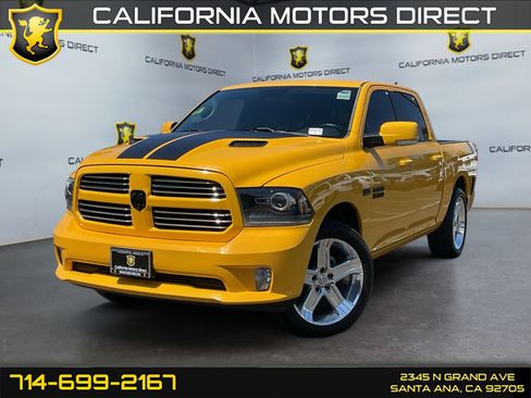 Used 2016 RAM 1500 Sport w/ Stinger Yellow Sport Package RWD image 1