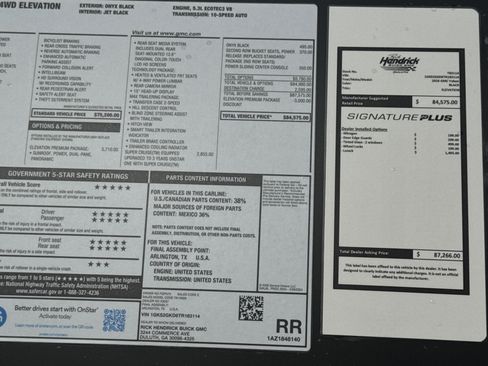 New 2026 GMC Yukon XL Elevation w/ Elevation Premium Package image 43