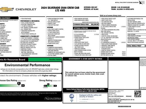 Used 2024 Chevrolet Silverado 2500 LTZ w/ LTZ Plus Package AWD/4WD image 3
