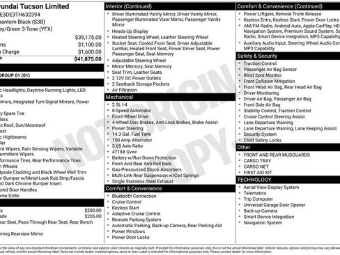 New 2026 Hyundai Tucson Limited image 33
