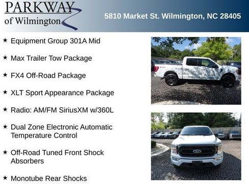 Used 2022 Ford F150 XLT w/ Equipment Group 301A Mid AWD/4WD image 5