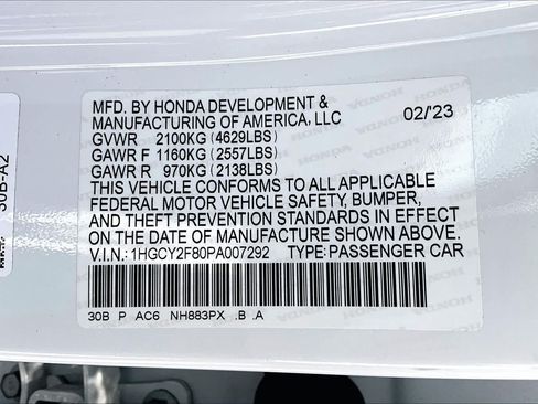 Used 2023 Honda Accord Touring image 36