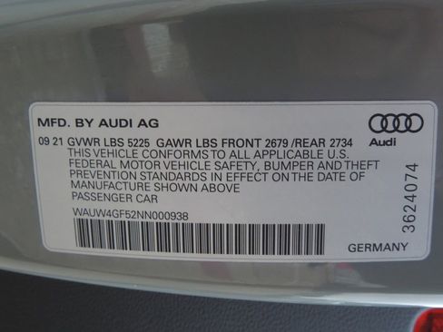 Used 2022 Audi S5 Premium Plus w/ Premium Plus Package image 19