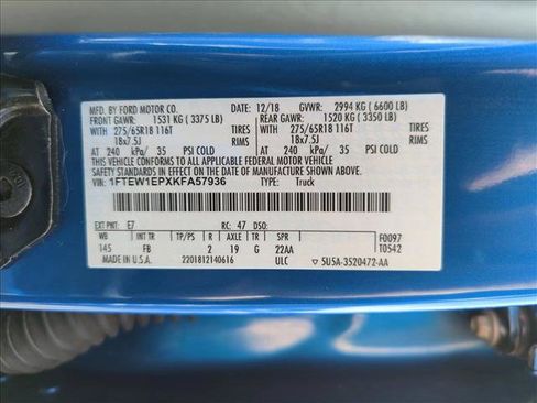 Used 2019 Ford F150 XLT w/ Equipment Group 302A Luxury image 14