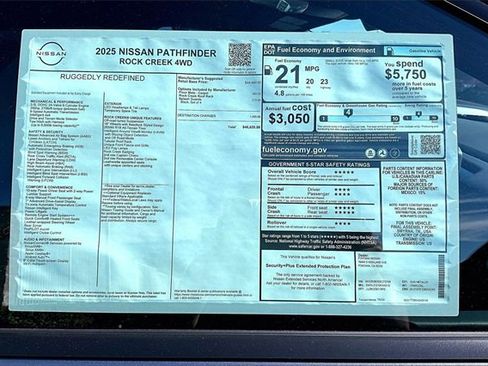 New 2025 Nissan Pathfinder Rock Creek image 14