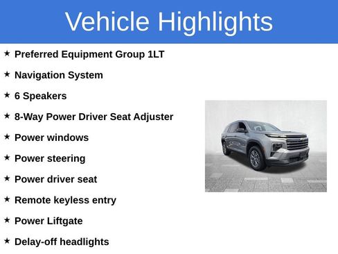 Certified 2025 Chevrolet Traverse LT FWD image 4
