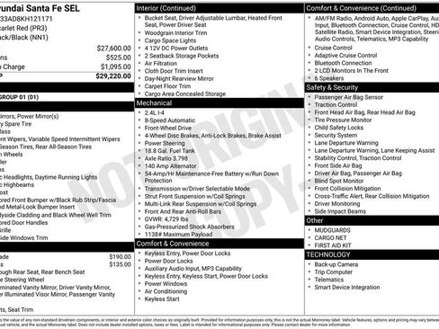 Used 2019 Hyundai Santa Fe SEL image 4