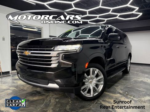 Used 2021 Chevrolet Suburban High Country image 1
