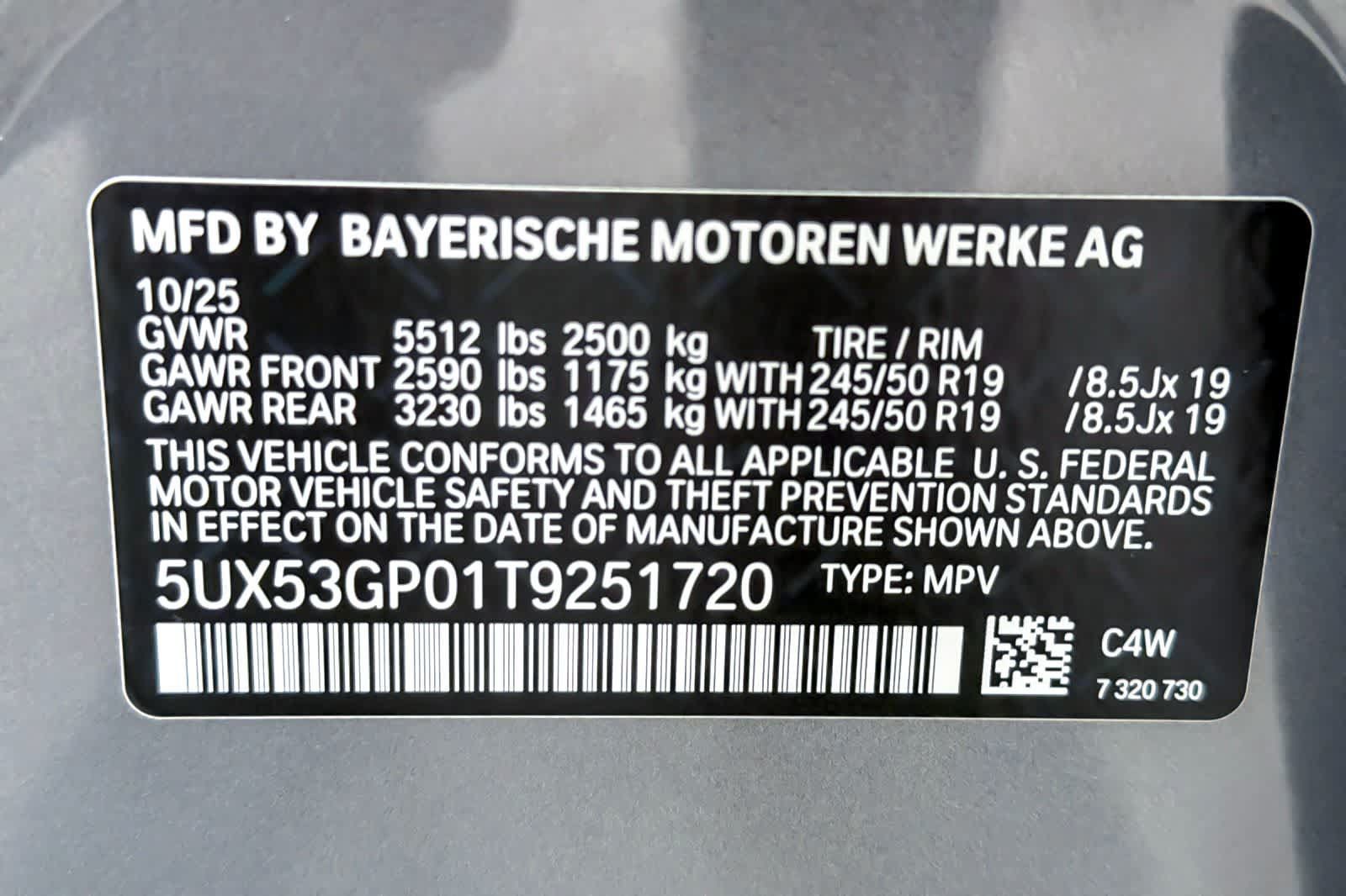 Used 2026 BMW X3 xDrive30i w/ Convenience Package AWD/4WD image 28