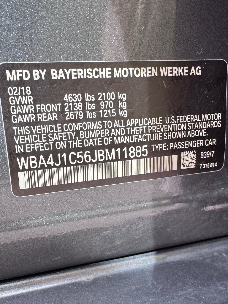 Used 2018 BMW 430i Gran Coupe RWD image 36