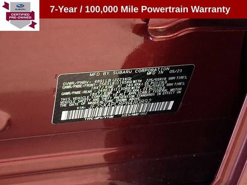 Certified 2023 Subaru Forester Limited AWD/4WD image 28