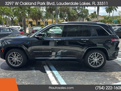 Used 2022 Jeep Grand Cherokee Summit w/ Luxury Tech Group V image 7