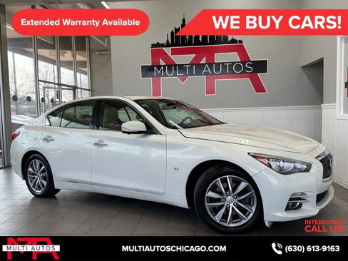 Used 2015 INFINITI Q50 Premium w/ Deluxe Touring Package AWD/4WD image 2