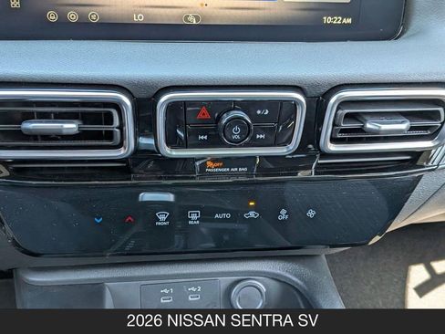 Certified 2026 Nissan Sentra SV w/ Floor Mat Package FWD image 22