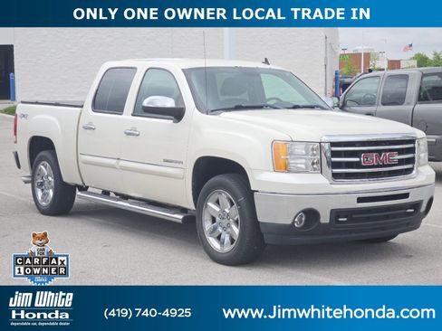 Used 2013 GMC Sierra 1500 SLT w/ SLT White Diamond Edition AWD/4WD image 1