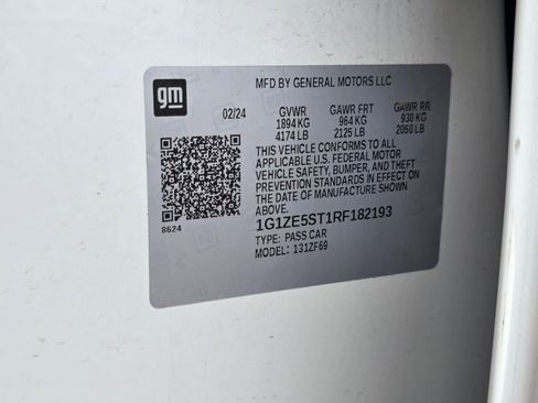 Used 2024 Chevrolet Malibu LT FWD image 19