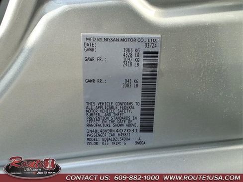 Used 2024 Nissan Altima 2.5 S FWD image 29