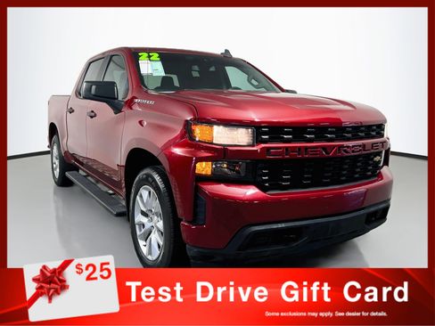 Used 2022 Chevrolet Silverado 1500 Custom w/ Safety Confidence Package RWD image 1