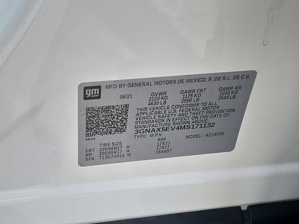 Used 2021 Chevrolet Equinox LS AWD/4WD image 28