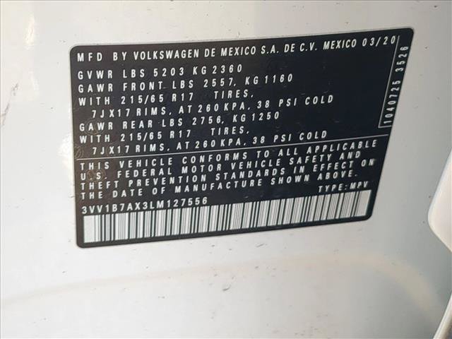 Used 2020 Volkswagen Tiguan S FWD image 24