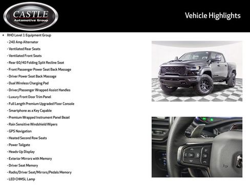 New 2026 RAM 1500 RHO w/ RHO Level 1 Equipment Group image 3