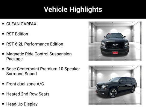 Used 2018 Chevrolet Tahoe Premier w/ RST 6.2L Performance Edition AWD/4WD image 2