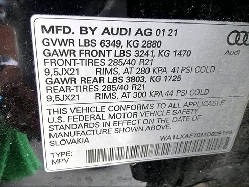 Used 2021 Audi Q7 3.0T Premium Plus w/ Executive Package AWD/4WD image 34