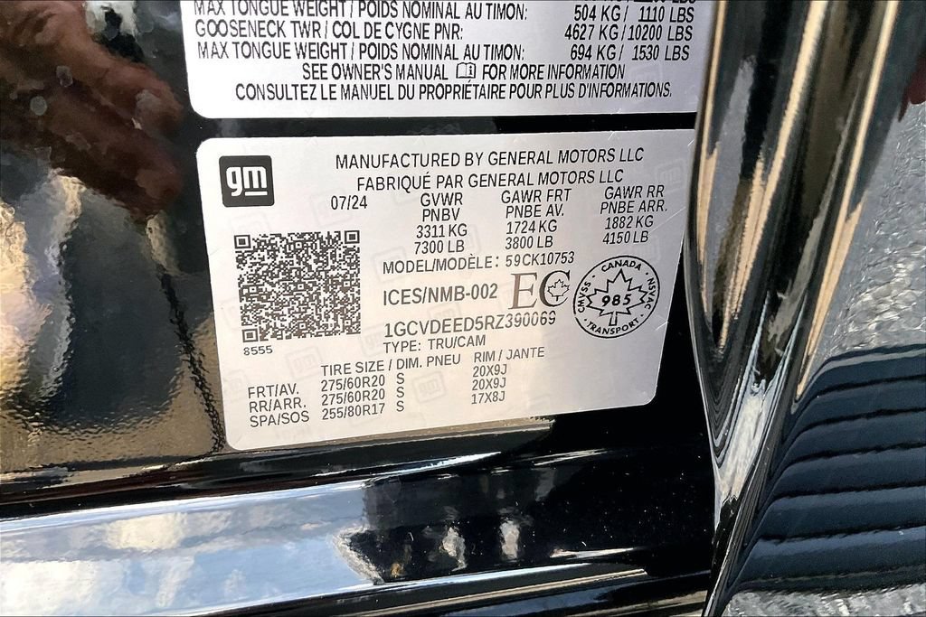 Used 2024 Chevrolet Silverado 1500 RST w/ Max Trailering Package AWD/4WD image 23