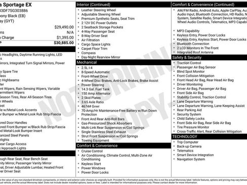 Used 2025 Kia Sportage EX FWD image 56