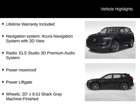 New 2025 Acura RDX A-Spec image 5