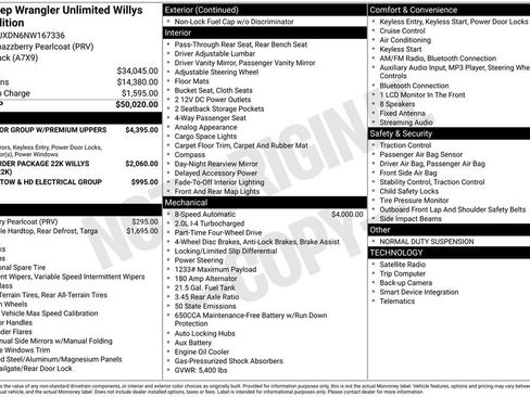 Used 2022 Jeep Wrangler Unlimited Sport image 15