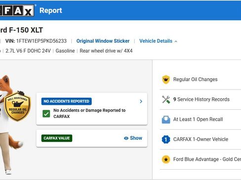Certified 2023 Ford F150 XLT w/ Equipment Group 302A High AWD/4WD image 3