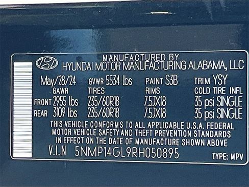 Used 2024 Hyundai Santa Fe SE image 30