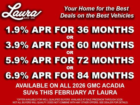 New 2026 GMC Acadia Elevation w/ Super Cruise Package image 4