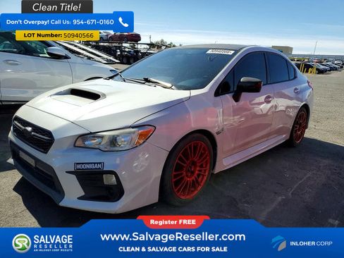 Used 2018 Subaru WRX AWD/4WD image 1