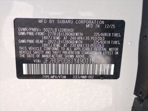 New 2026 Subaru Outback Limited image 18