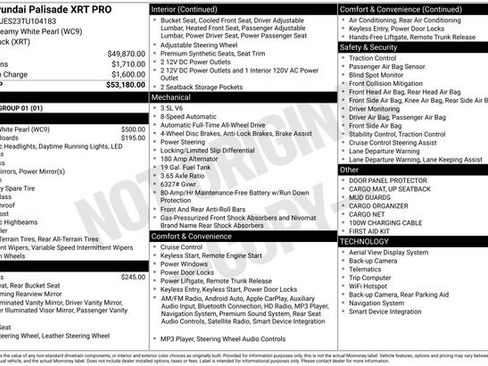 New 2026 Hyundai Palisade XRT Pro AWD/4WD image 44