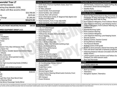 Used 2025 Chevrolet Trax LT FWD image 4
