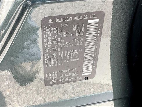 New 2026 Nissan Armada Platinum Reserve AWD/4WD image 18